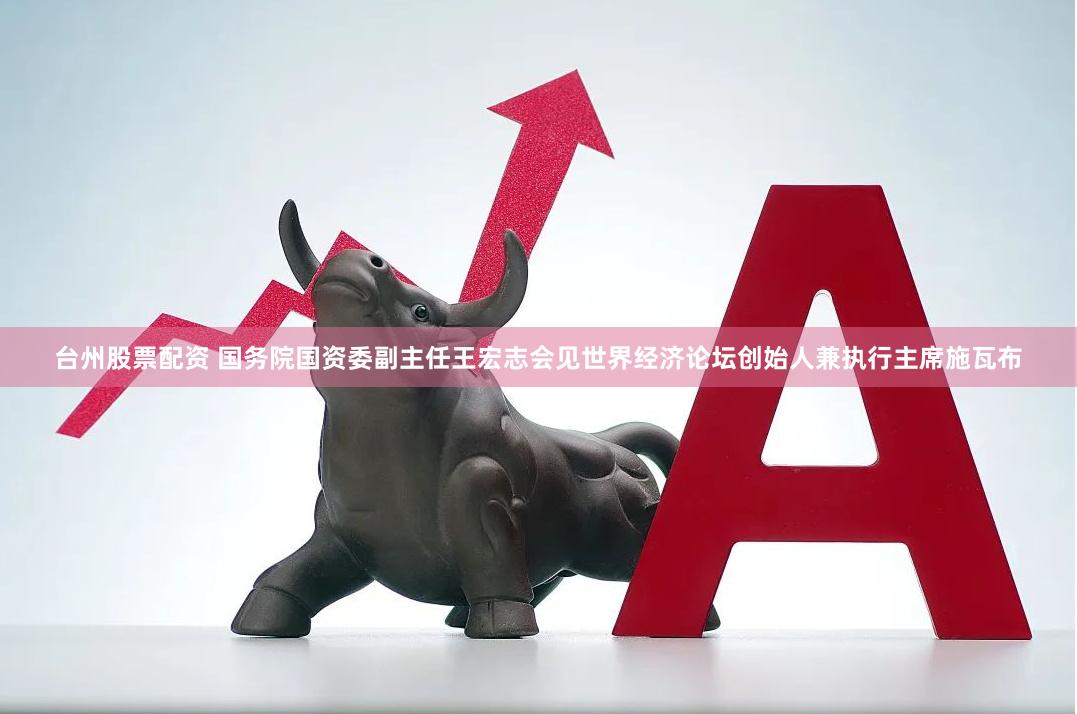 台州股票配资 国务院国资委副主任王宏志会见世界经济论坛创始人兼执行主席施瓦布