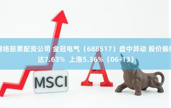 网络股票配资公司 金冠电气（688517）盘中异动 股价振幅达7.63%  上涨5.36%（06-13）
